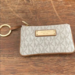 Michael Kors coin purse/key chain
